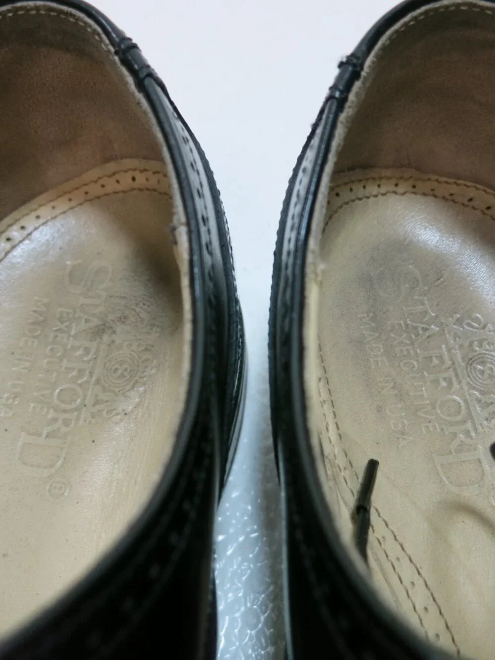 Stafford Wingtip Brogue Leather Dress Oxfords Shoes Men's Footwear Shoe Sz 8 D/B